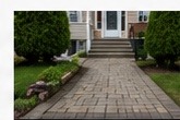 Walkway project before